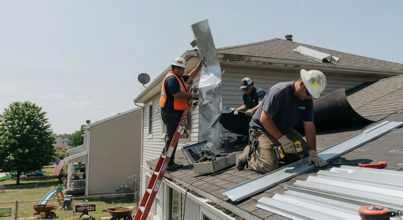 Metal Roof Repair in Garden City, AL